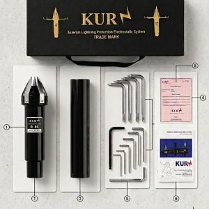 Penangkal Petir KURN: Sistem Electrostatic dengan Radius Proteksi Luas
